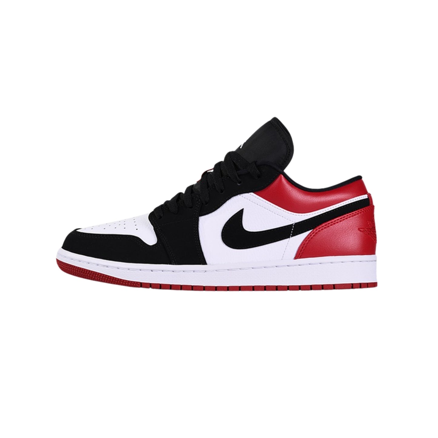 AIR JORDAN 1 LOW BLACK TOE