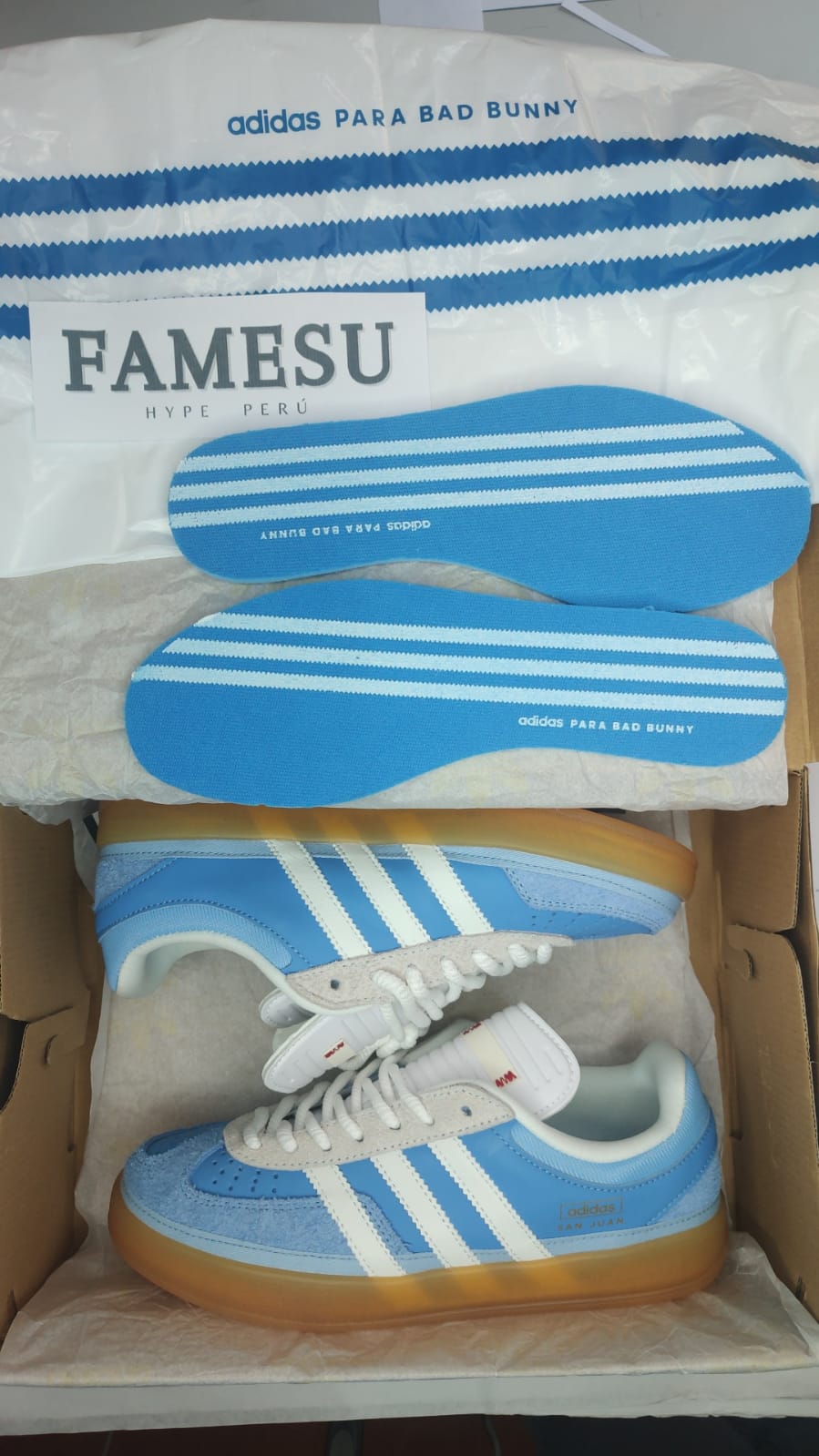 ADIDAS GAZELLE X BAD BUNNY