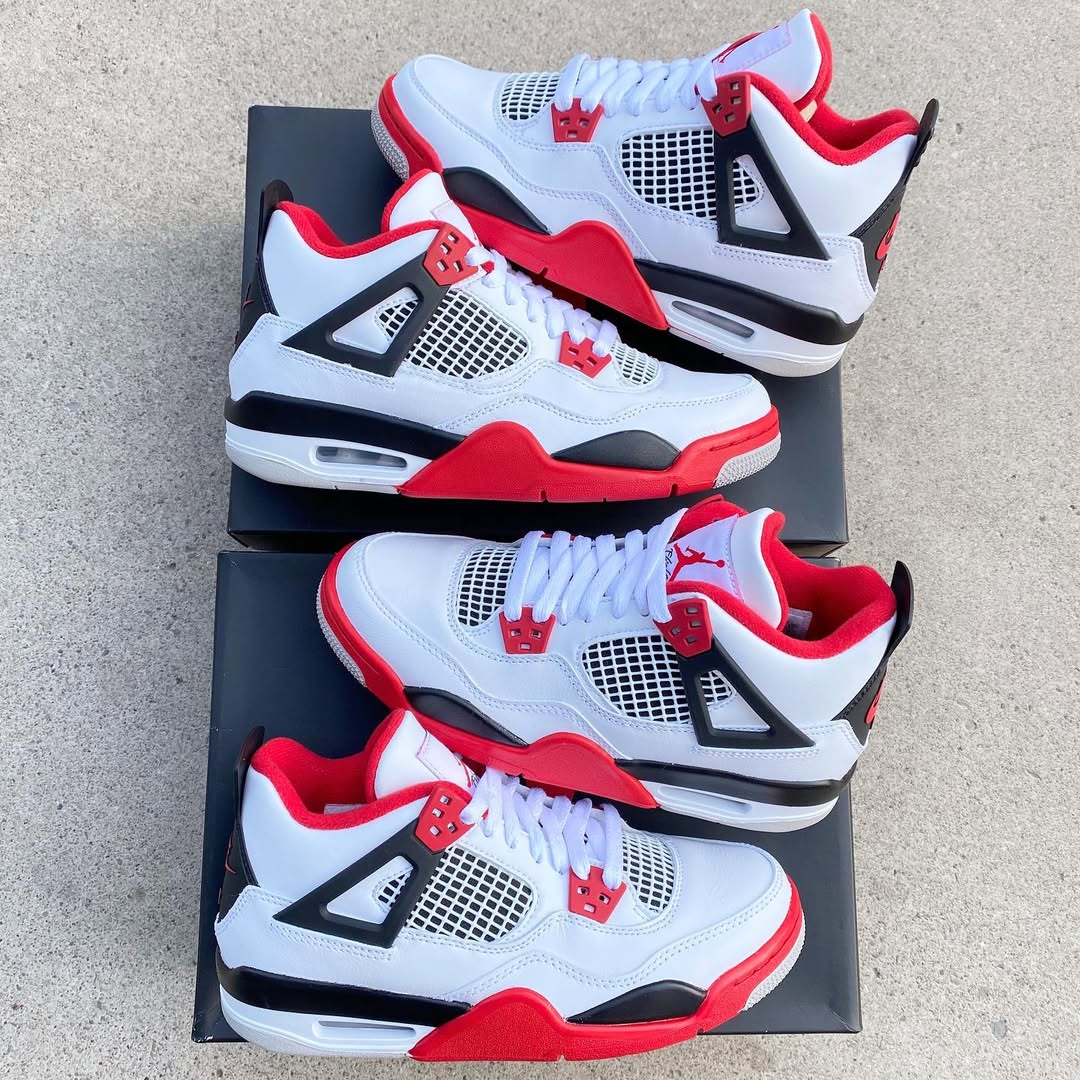 AIR JORDAN 4 RETRO "FIRE RED"