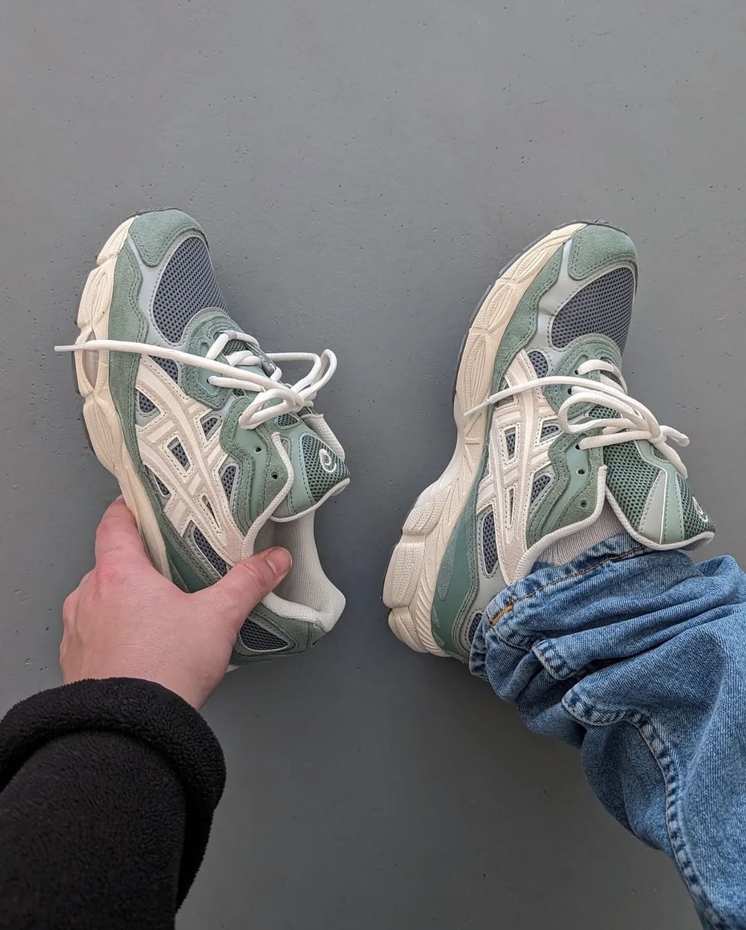ASICS GEL KAYANO 14 "IVY SMOKEY GREY"
