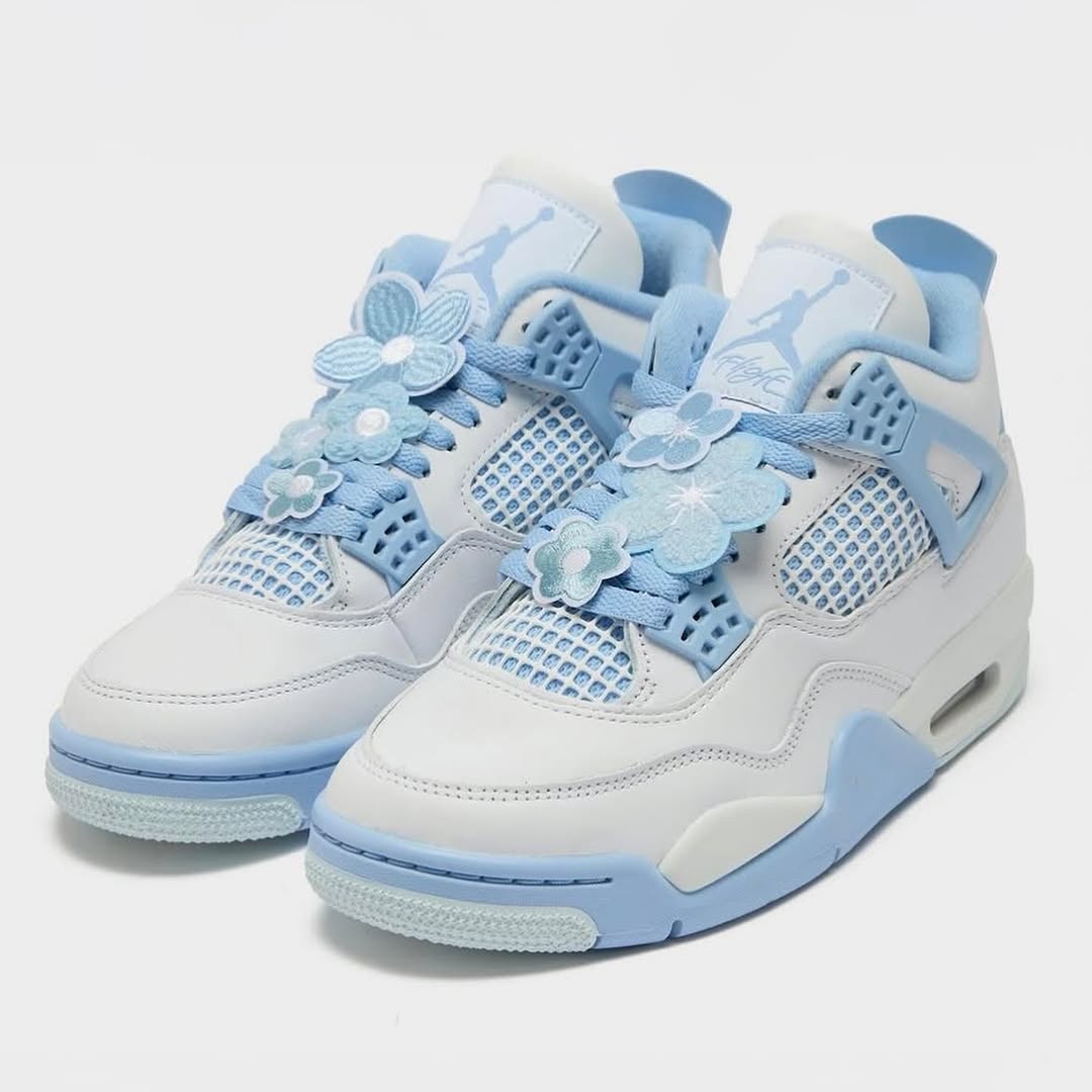 AIR JORDAN 4 FORGET ME NOT SKY BLUE PK