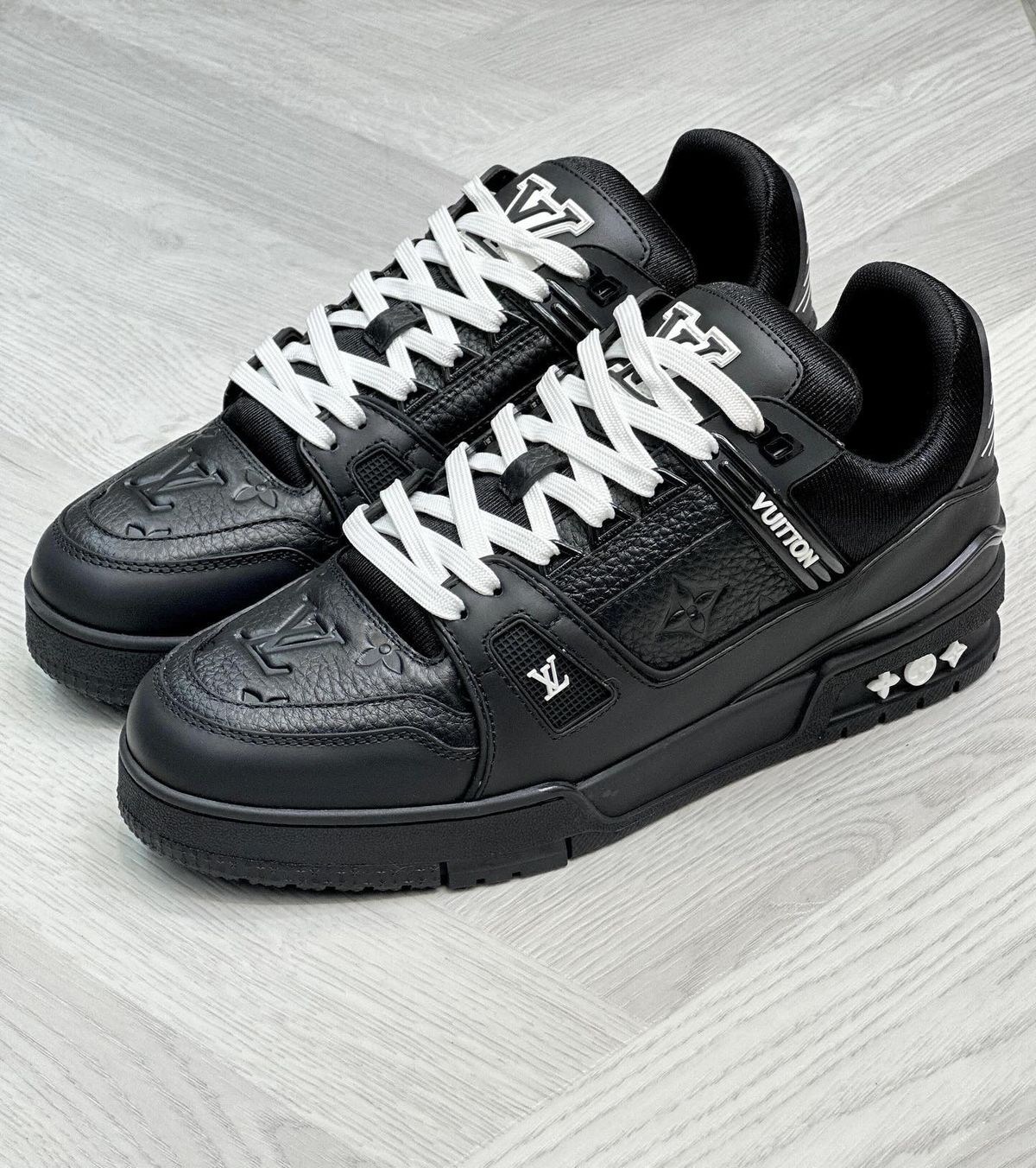 LOUIS VUITTON TRAINNERS BLACK "PK"