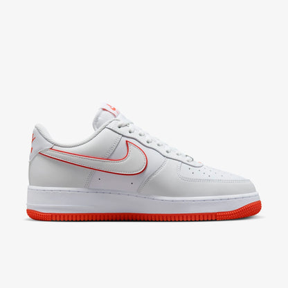 NIKE AIR FORCE 1 WHITE ORANGE