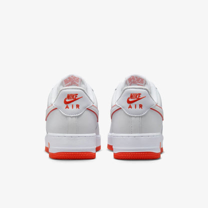 NIKE AIR FORCE 1 WHITE ORANGE