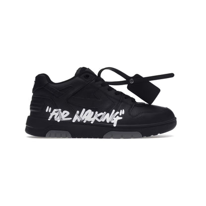 OFF WHITE "FOR WALKING" BLACK