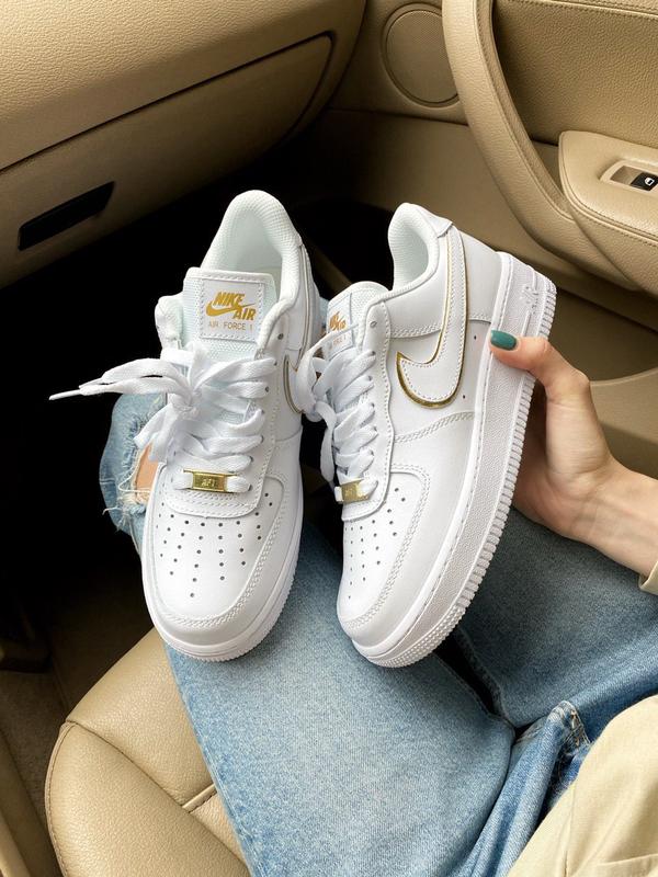 NIKE AIR FORCE 1 "WHITE GOLD"