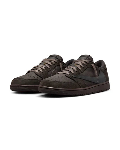 AIR JORDAN 1 LOW x TRAVIS SCOTT "VELVET BROWN"