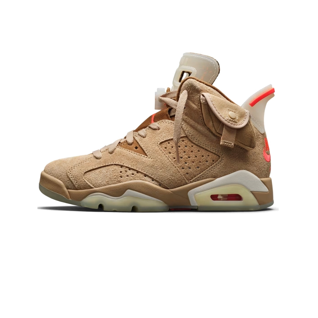 AIR JORDAN 6 RETRO TRAVIS SCOTT BRITIS KHAKI "PK"