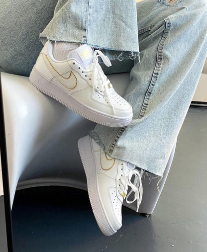 NIKE AIR FORCE 1 "WHITE GOLD"