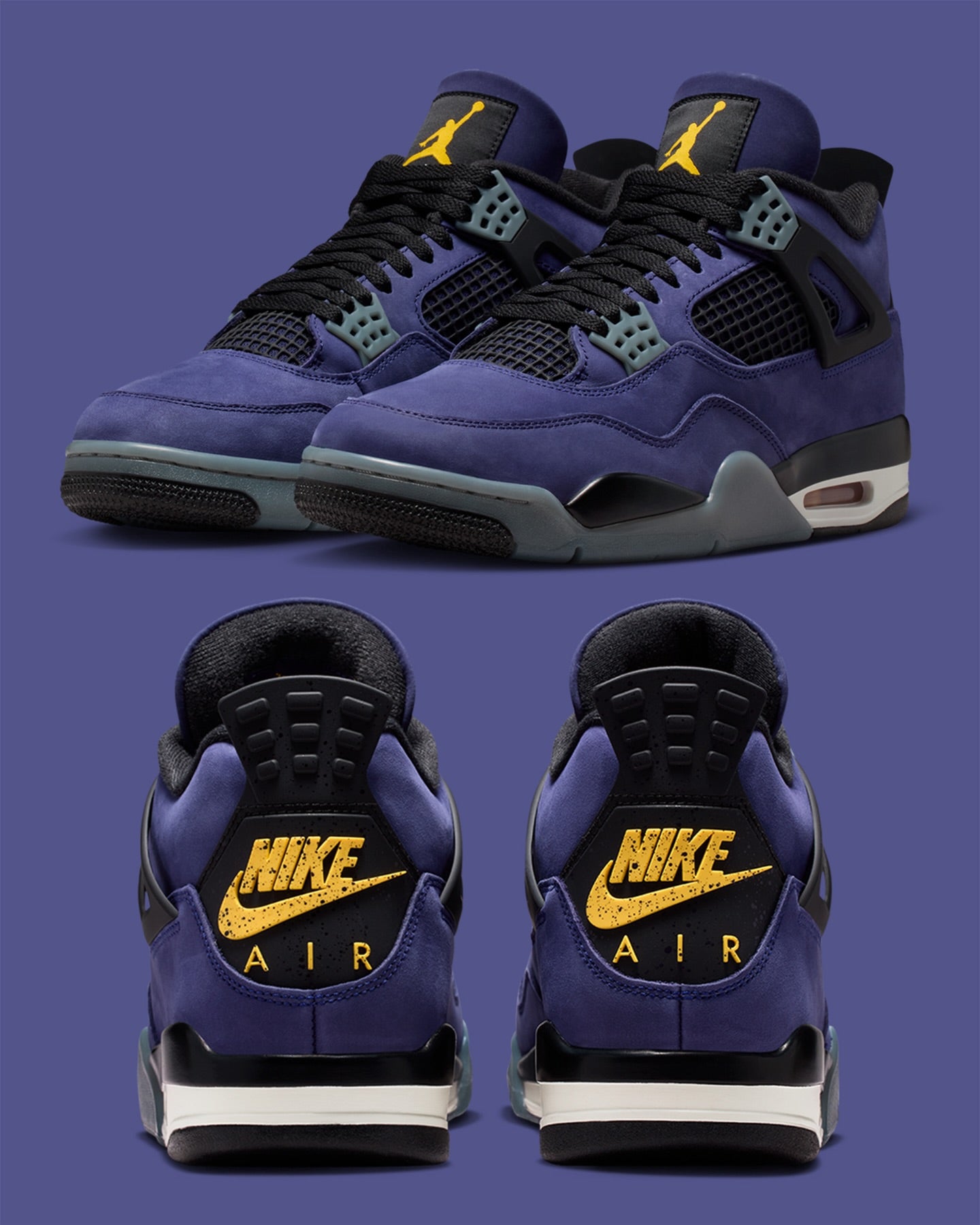 AIR JORDAN 4 RETRO "IMPERIAL PURPLE"