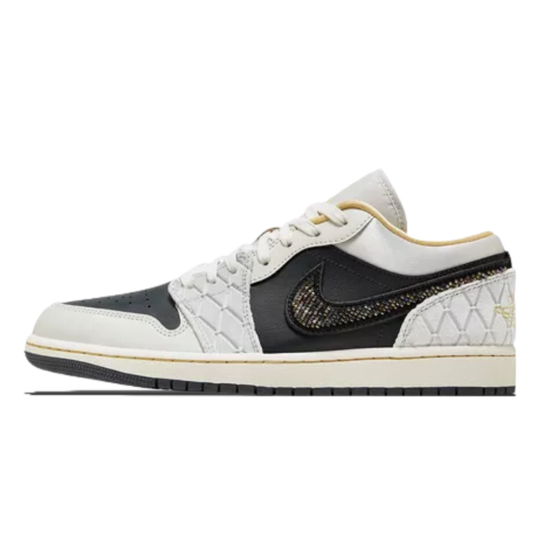 Jordan 1 low Breabed Swoosh